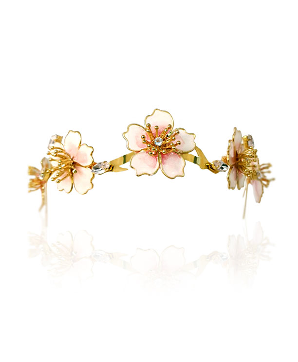 CHERRY BLOSSOM CROWN GOLD