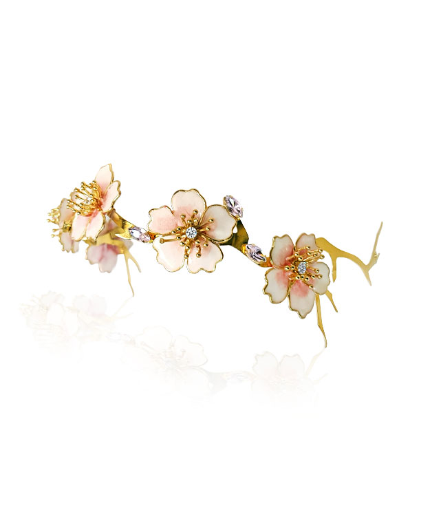 CHERRY BLOSSOM CROWN GOLD